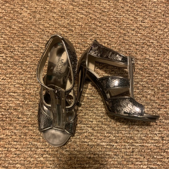 Michael Kors Sequined Heels - Picture 3 of 3